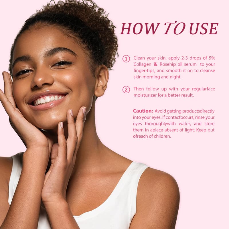 how to use 5 collagen face serum